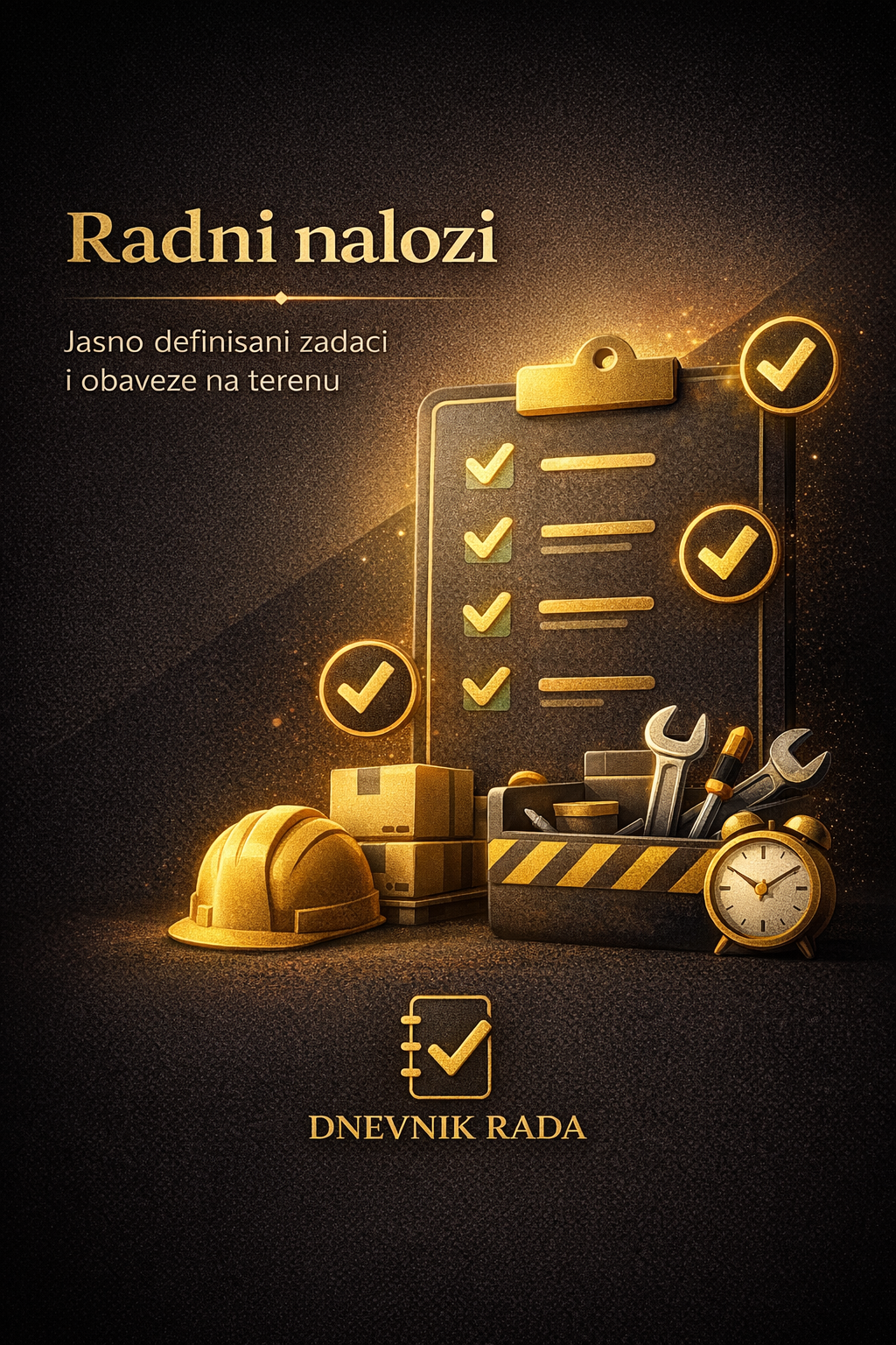 Radni nalog u aplikaciji Dnevnik rada